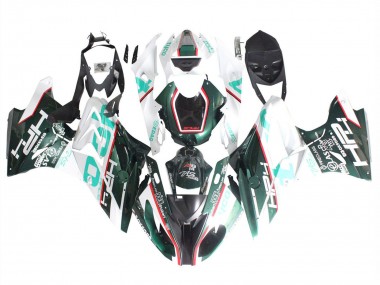 2015-2016 BMW S1000RR Motorcycle Fairings - White Green Black Canada Websites
