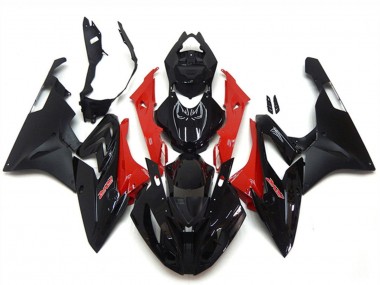2015-2016 BMW S1000RR Motorcycle Fairing - Red Glossy Black Matte Black Canada Websites