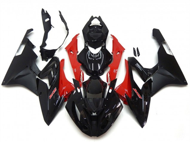 2015-2016 BMW S1000RR Motorcycle Fairing - Red Glossy Black Matte Black Canada Websites