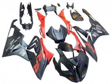 2015-2016 BMW S1000RR Motorcycle Fairings - Matte Black Red Canada Websites