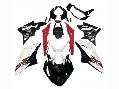 2015-2016 BMW S1000RR Motorcycle Fairings - White Red Matte Black Canada Websites