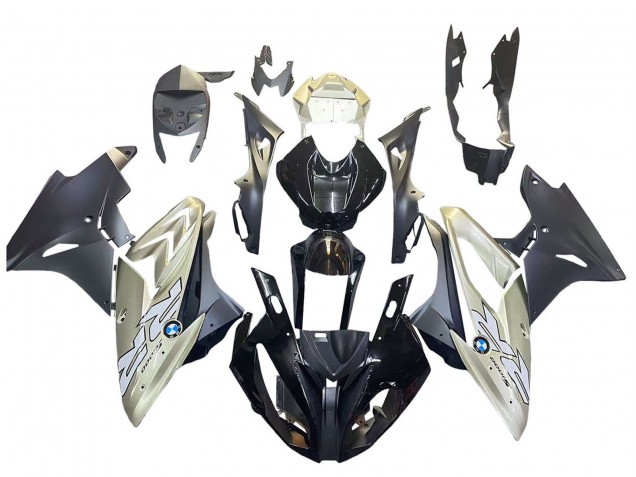 2015-2016 BMW S1000RR Motorcycle Fairing - Silver Glossy Black Matte Black Canada Websites