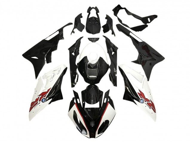 2015-2016 BMW S1000RR Motorcycle Fairings - White Black Carbon Fiber Canada Websites