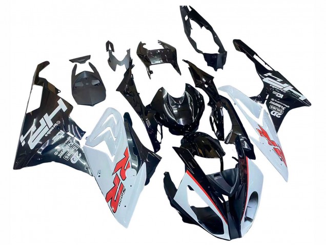 2015-2016 BMW S1000RR Motorcycle Fairings - White Glossy Black Canada Websites