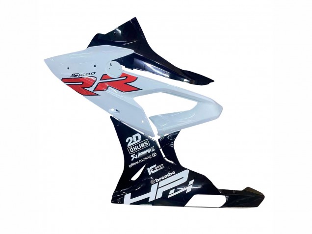 2015-2016 BMW S1000RR Motorcycle Fairings - White Glossy Black Canada Websites