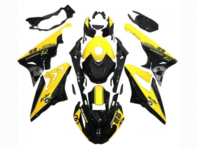 2015-2016 BMW S1000RR Motorcycle Fairings - Yellow Black Canada Websites