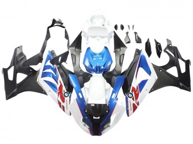 2009-2014 BMW S1000RR Motorcycle Fairings - White Blue Matte Black Canada Websites