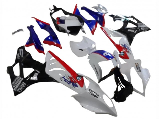 2009-2014 BMW S1000RR Abs Fairings - White Red Blue Glossy Black Canada Websites