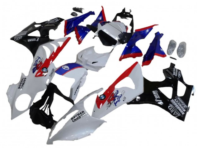 2009-2014 BMW S1000RR Abs Fairings - White Red Blue Glossy Black Canada Websites