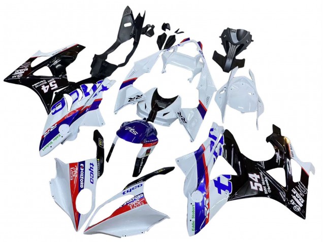 2009-2014 BMW S1000RR Motorcycle Fairings - White Red Blue Black Tyco Canada Websites