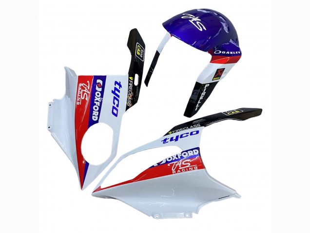 2009-2014 BMW S1000RR Motorcycle Fairings - White Red Blue Black Tyco Canada Websites