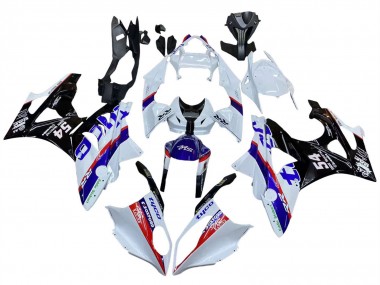 2009-2014 BMW S1000RR Motorcycle Fairings - White Red Blue Black Tyco Canada Websites