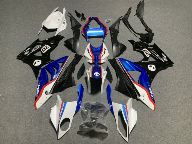2009-2014 BMW S1000RR Motorcycle Plastics - White Red Blue Glossy Black Canada Websites