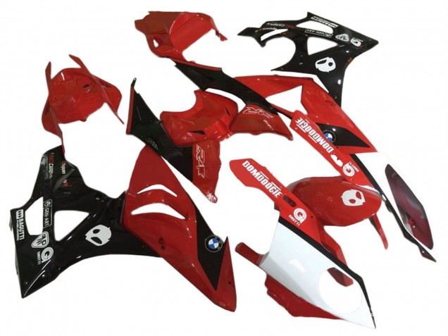 2009-2014 BMW S1000RR Motorcycle Fairings - Red White Glossy Black Canada Websites