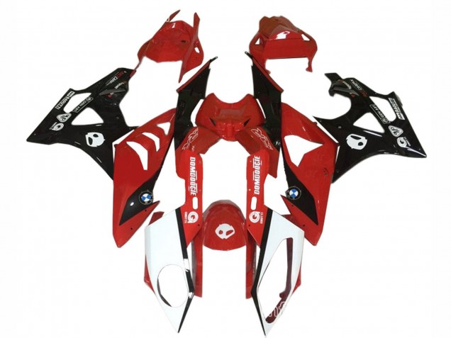 2009-2014 BMW S1000RR Motorcycle Fairings - Red White Glossy Black Canada Websites