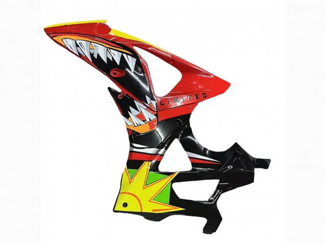 2009-2014 BMW S1000RR Motorcycle Fairings - Red Blue Yellow Shark Canada Websites