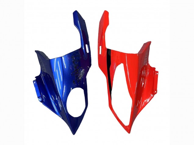 2009-2014 BMW S1000RR Motorcycle Fairings - Red Blue Yellow Shark Canada Websites