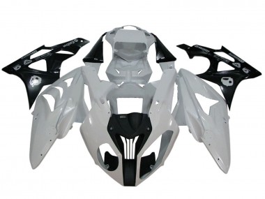 2009-2014 BMW S1000RR Motorcycle Fairings - White Glossy Black Canada Websites