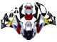 2009-2014 BMW S1000RR Motorcycle Fairings - White Red Yellow Black Castrol Canada Websites