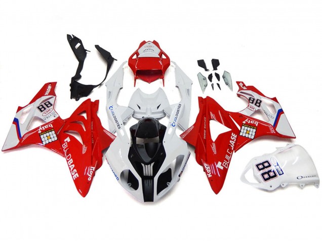 2009-2014 BMW S1000RR Motorcycle Fairings - White Red Canada Websites