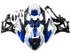 2009-2014 BMW S1000RR Motorcycle Fairings - White Blue Glossy Black Castrol Canada Websites