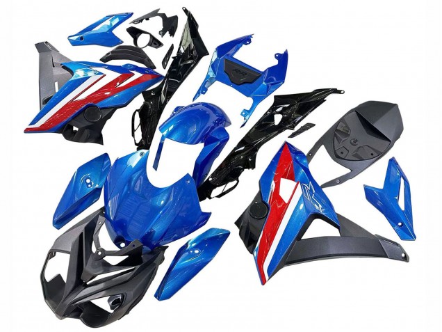 2014-2016 BMW S1000R Motorcycle Fairings - Blue Red Canada Websites