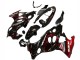 2004-2006 Suzuki GSX600F/GSX750F Motorcycle Fairings - Glossy Black Red Flame Canada Websites