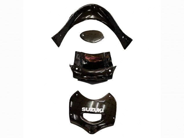 2004-2006 Suzuki GSX600F/GSX750F Motorcycle Fairings - Glossy Black Red Flame Canada Websites