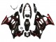 2004-2006 Suzuki GSX600F/GSX750F Motorcycle Fairings - Glossy Black Red Flame Canada Websites