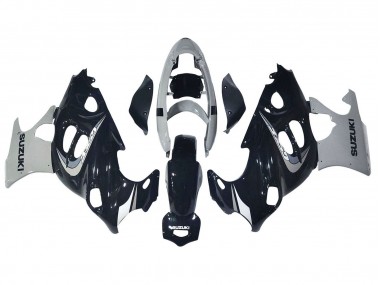 2004-2006 Suzuki GSX600F/GSX750F Motorcycle Fairing - Glossy Black Grey Canada Websites