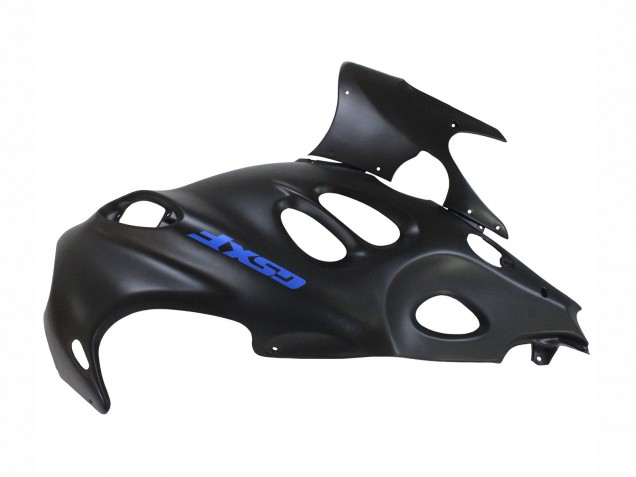 2004-2006 Suzuki GSX600F/GSX750F Motorcycle Fairings - Matte Black with Blue Logo Canada Websites