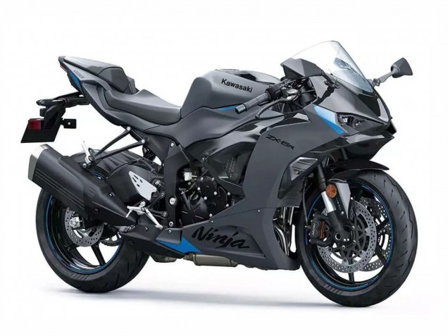 2023-2025 Kawasaki ZX6R Motorcycle Fairings - Grey Ninja Canada Websites