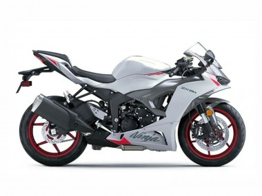 2023-2025 Kawasaki ZX6R Motorcycle Fairings - Pearl White Black Red Canada Websites