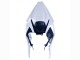 2023-2025 Kawasaki ZX6R Motorcycle Fairings - Pearl White Black Red Canada Websites