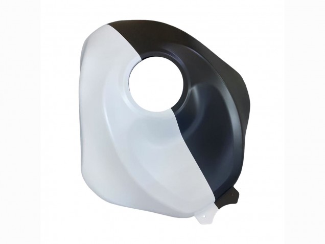 2023-2025 Kawasaki ZX6R Motorcycle Fairings - Black White with Flower Canada Websites