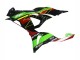 2023-2025 Kawasaki ZX6R Motorcycle Fairings - Green Black Red Yellow Dunlop Canada Websites