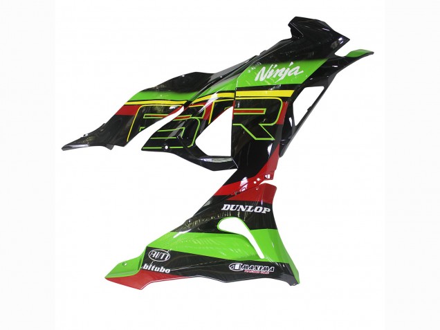 2023-2025 Kawasaki ZX6R Motorcycle Fairings - Green Black Red Yellow Dunlop Canada Websites