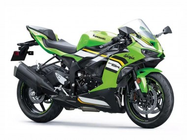 2023-2025 Kawasaki ZX6R Motorcycle Fairings - Green White Black Ninja Canada Websites