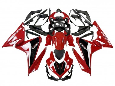 2022-2023 Honda CBR500R Motorcycle Fairing - Red White Black Canada Websites