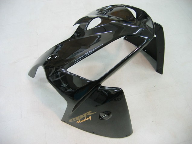 2005-2006 Honda CBR600RR Motorcycle Fairings - Black with Gold Logo Canada Websites