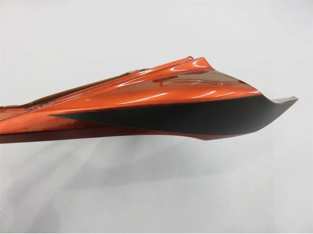 2007-2008 Honda CBR600RR Motorcycle Fairing Kits - Orange Matte Black Canada Websites