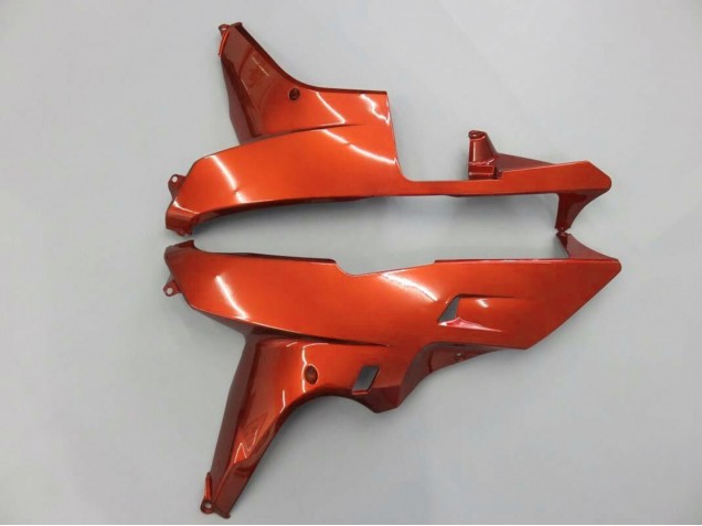 2007-2008 Honda CBR600RR Motorcycle Fairing Kits - Orange Matte Black Canada Websites