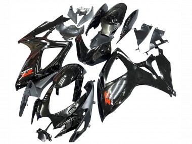 2006-2007 Suzuki GSXR 600 / GSXR 750 Motorcycle Fairings - Glossy Black Silver Red Canada Websites