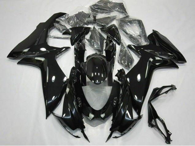 2011-2024 Suzuki GSXR 600 / GSXR 750 Motorcycle Fairings - Glossy Black Canada Websites