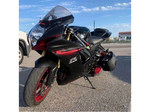 2011-2024 Suzuki GSXR 600 / GSXR 750 Motorcycle Fairings - Black Grey Red Line Canada Websites