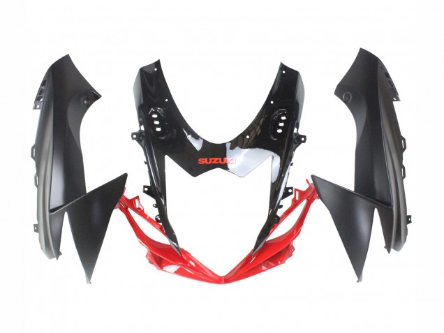 2011-2024 Suzuki GSXR 600 / GSXR 750 Motorcycle Fairings - Black Grey Red Line Canada Websites