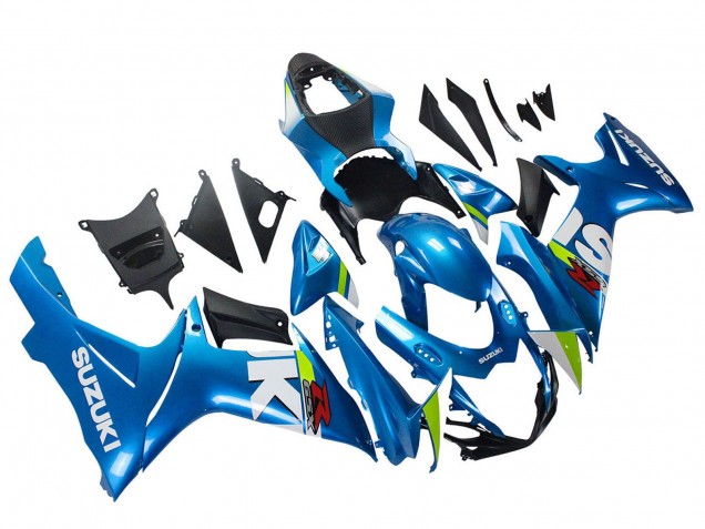 2011-2024 Suzuki GSXR 600 / GSXR 750 Motorcycle Fairings - Light Blue Green White Red Canada Websites