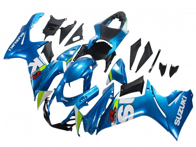 2011-2024 Suzuki GSXR 600 / GSXR 750 Motorcycle Fairings - Light Blue Green White Red Canada Websites