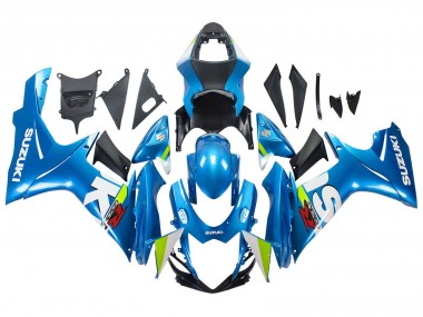 2011-2024 Suzuki GSXR 600 / GSXR 750 Motorcycle Fairings - Light Blue Green White Red Canada Websites