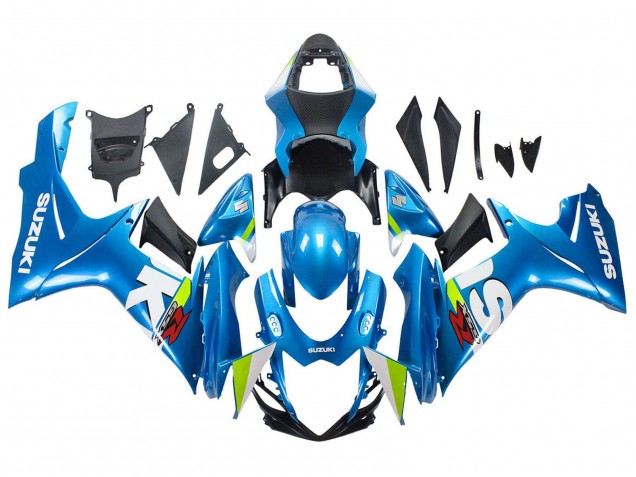2011-2024 Suzuki GSXR 600 / GSXR 750 Motorcycle Fairings - Light Blue Green White Red Canada Websites